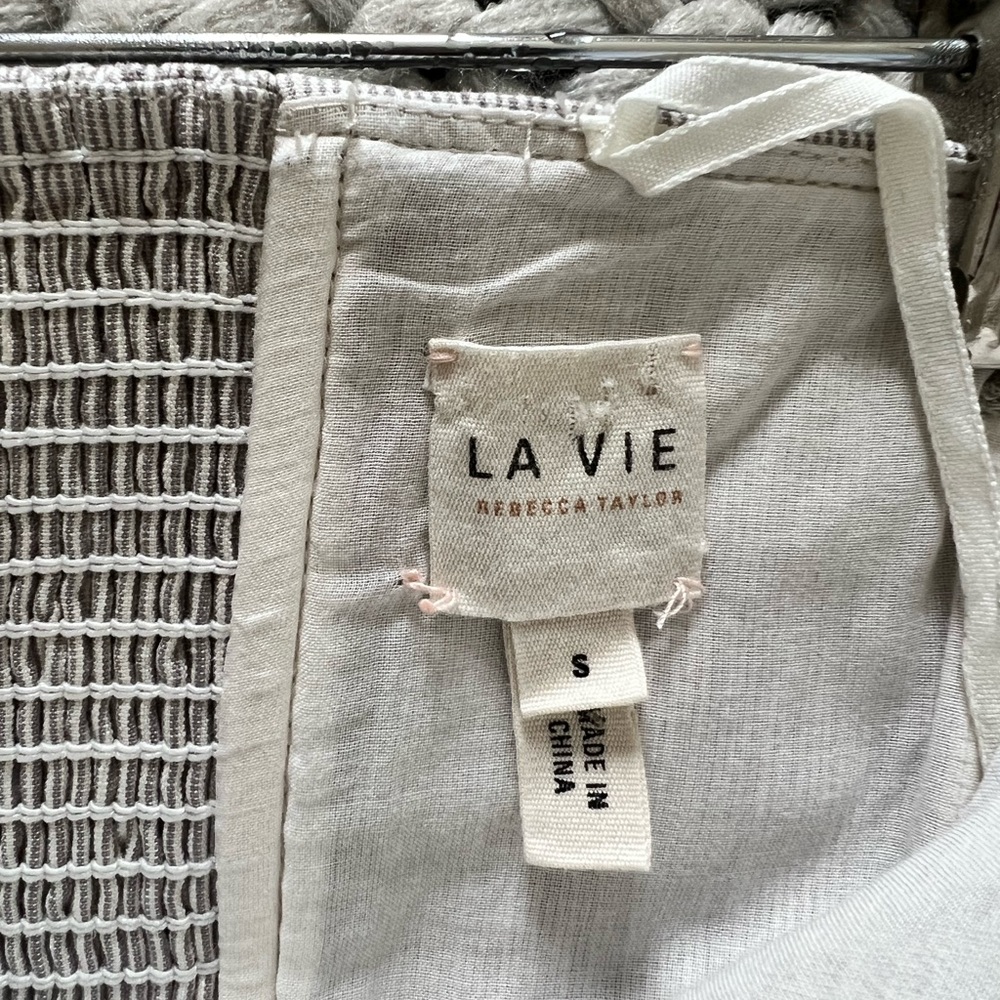 Rebeca Taylor La Vie Crisp Stripe Jumpsuit - Picture 14 of 15